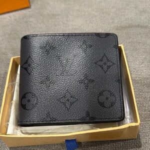 Black Monogram men’s wallet